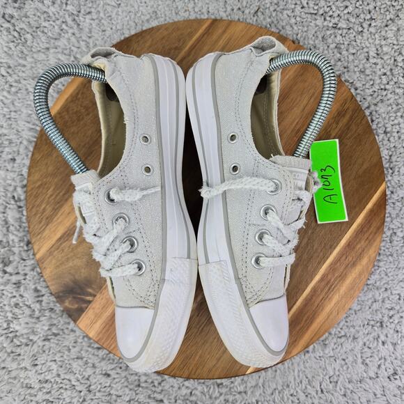 Converse CTAS All Star Shoreline Slub Linen Casual Daily Sneakers Womens 6.5 - Picture 7 of 12